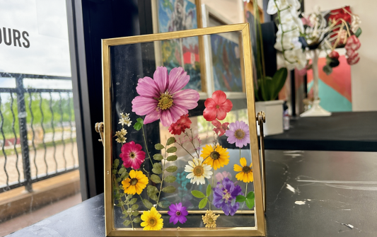 Milwaukee Framed Press Flower Workshop